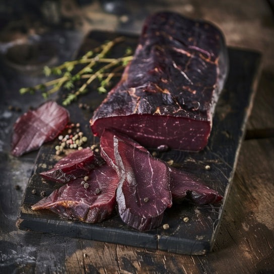 Smoked venison