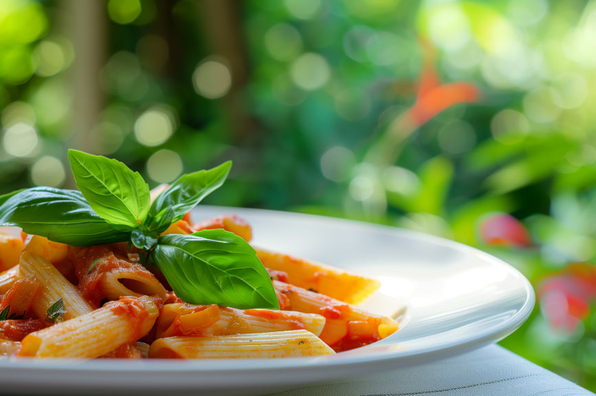 Penne all'Arrabbiata, salami piccante, pastagerecht
