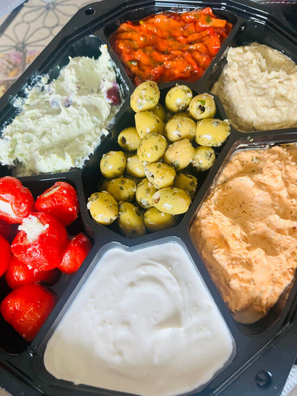 Luxe tapasschaal 7 soorten