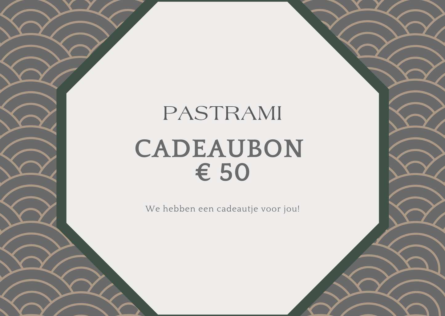 PASTRAMI cadeaubon