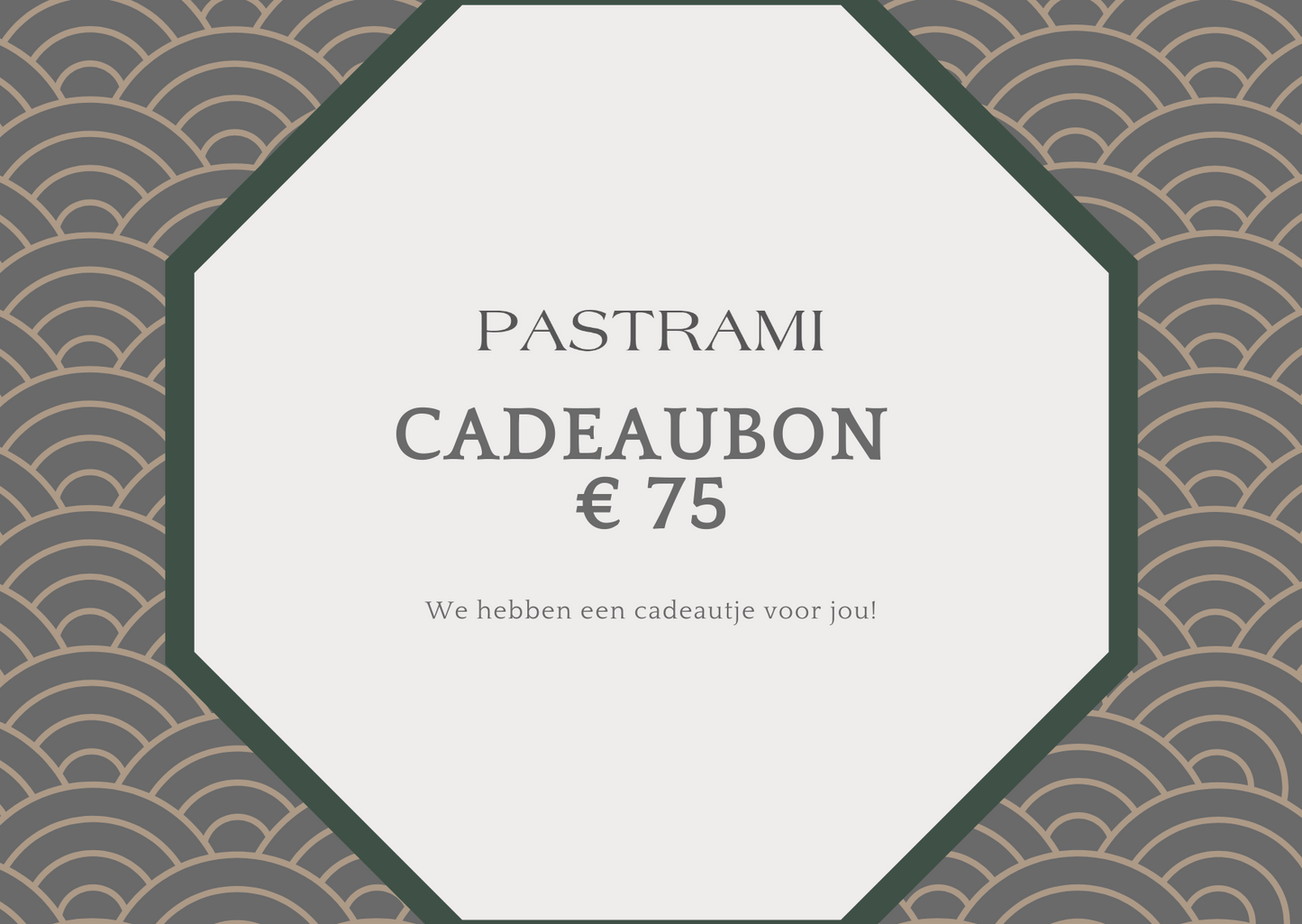 PASTRAMI cadeaubon