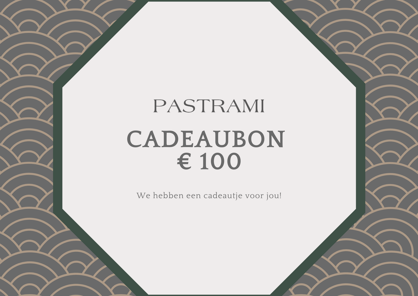 PASTRAMI cadeaubon