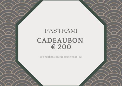 PASTRAMI cadeaubon