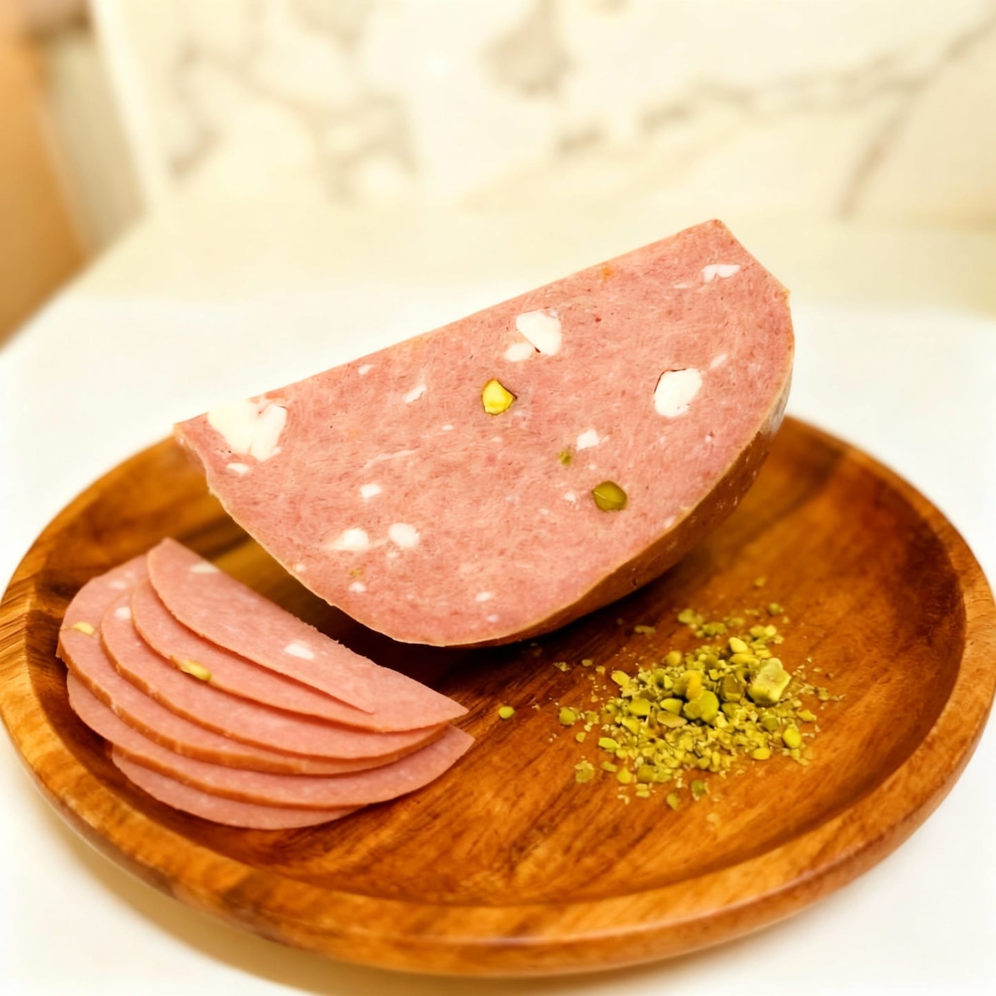 Mortadella con Pistacchio