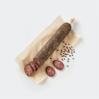 Saucisson black pepper 200g